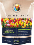 Earth Science Natural Bone Meal Plant Food—3 lb—Plant Mix for Bulbs, Gardens, Potted Plants, Trees, and Shrubs