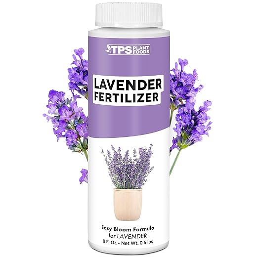 Lavender Fertilizer – Liquid Plant Food for More Blooms, Stronger Roots & Healthy Growth, 8 oz