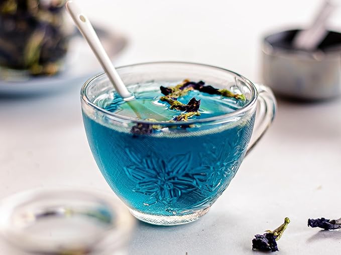 Gaea's Blessing Seeds - Butterfly Pea Seeds - Asian Pigeonwings - Non-GMO, Open-Pollianted, and Untreated - Includes Easy to Follow Planting Instructions (Clitoria ternatea)