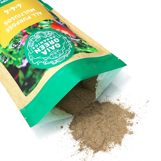 Gaia Green All-Purpose Soil Supplement for Resilient Crop Growth Ideal for Household Plants, Urban Gardens, Lawns, and Greenhouses, 500 Grams