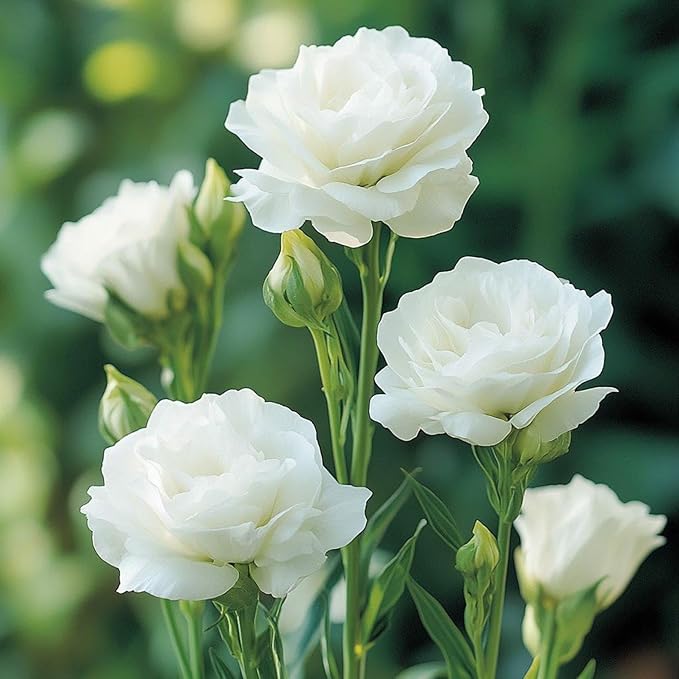 300+Mixed Lisianthus Flower Seeds for Planting Outdoor-Perennial Eustoma Cut Flower Plant Garden Home Ornamental Non-GMO