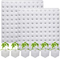 XIDAJIE 200 Pcs Hydroponic Sponges Planting Gardening Tool Soilless Cultivation Seedling Sponges Cultivation Sponge Greenhouse for Small Bud Growth & Grow Seedlings