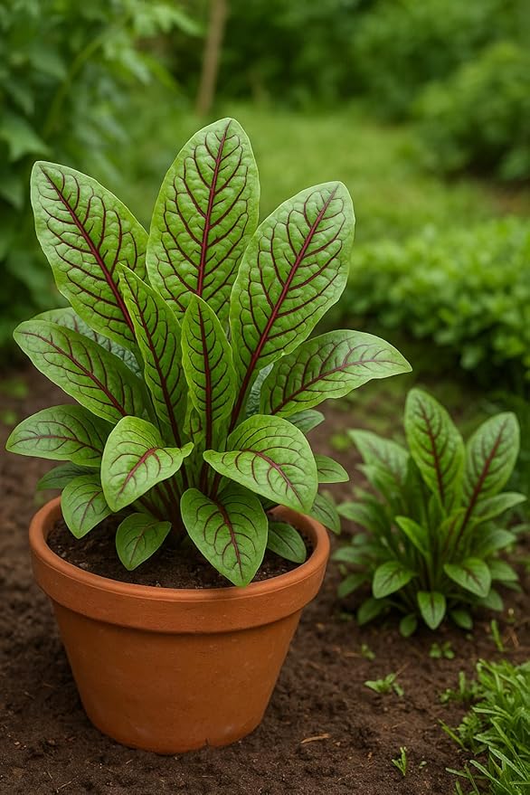 Sorrel Blood Dock Seeds – Perennial Herb (Rumex sanguineus) | Heirloom, Non-GMO, Edible Leafy Green with Red Veins