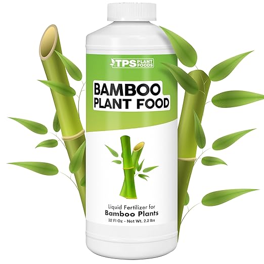 Bamboo Plant Food – Liquid Plant Food for New Shoot Growth, Rich Green Leaves & Strong Root Development, 32 oz
