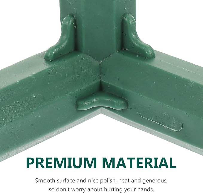 20pcs Greenhouse Frame Connectors Gardening Frame Joints 16mm Pole Connectors for Garden Stakes and Plant Support Structures Sturdy Fixing for Outdoor Greenhouse Construction