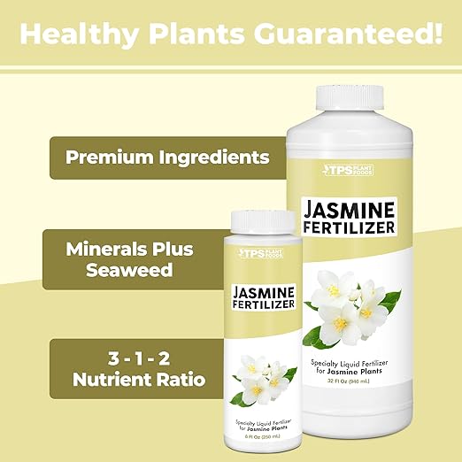 Jasmine Fertilizer – Liquid Plant Food for More Blooms & Healthy New Growth, 32 oz