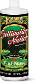 FoxFarm Cultivation Nation Cal-Mag for Plants - 4-0-0, 3% Calcium, 1% Magnesium - 1-Quart