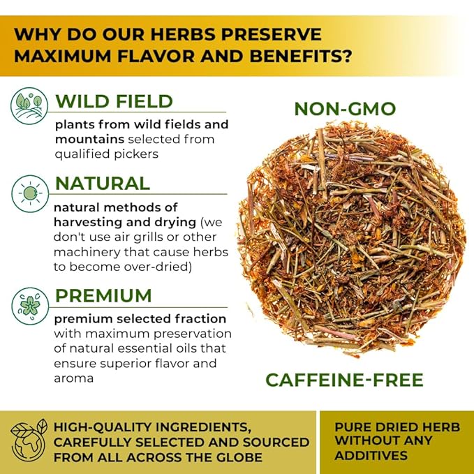 4 oz. St Johns Wort Herb Herbal Tea (Hypericum) - 113g Hierba De San Juan Herb Tea