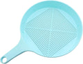 ZYAMY 1/8 Inch 3mm Plastic Garden Riddle Sieve Mesh Sand Sieves Gardening Tool Soil Sieve Flower Nursery, Blue