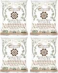 Organic Mechanics Premium Blend Potting Soil, 8 qt (Pack of 4) - Moisture-Retentive, Peat-Free, Compost - Enriched Mix with Worm Castings & Perlite for Houseplants, Annuals, Veggies & Tropical Plants
