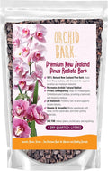 GARDENWISE Premium Orchid Bark for Potting Mix – Ready-to-Use Pine Bark for Indoor Plants, Orchid Repotting & Soil Mix Creation, Ideal Orchid Medium (4 Quarts)
