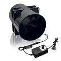 Small Axial Exhaust Fan with AC Plug,120 mm 12V DC Duct Fan, AC 100V-240V Speed Control, Air Exhaust Fume Smoke Extractor, for 3D Laser Paint Booth DIY Grow Tent Attic Hydroponics Ventilation