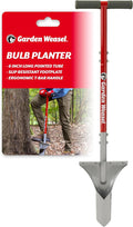 GARDEN WEASEL Bulb Planter Tool – Manual Bulb Planting Tool and Sod Cutter for Tulips, Daffodils, and Perennials – Ergonomic Footplate and Carbon Steel Design Latest Model 91350-3