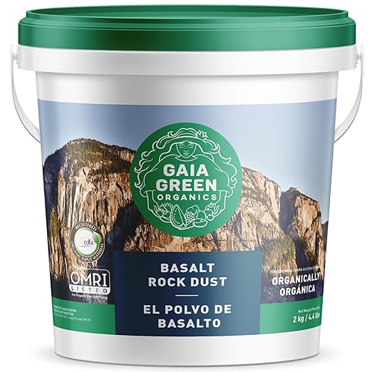 Gaia Green Basalt Rock Dust, 2 kg