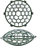 Floral Cage Arranger for Flowers l Bouquet Floral Cage l Pillow Floral Cage for Centerpieces and Vases l Sell in Set of 2 (6", Pillow) (334-96-07)