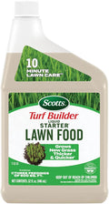 Scotts Turf Builder Liquid Starter Lawn Food Refill, Lawn Fertilizer for New Grass, 7-12-15, 32 fl. oz.