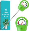 GROWIT Plant Moisture Meter - Accurately Tells You When to Water Your Plants - Perfect Stocking Stuffers Gift - No Battery Needed