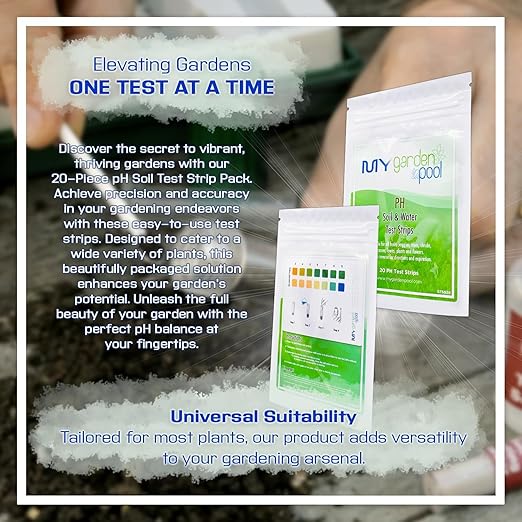 Coast of Maine RF6501 Rose & Flower Plant Food 12 LB – Natural Organic Fertilizer for Roses & Perennials with My Garden Pool Soil Test Strips & Gardening Claw Gloves