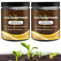 2Pcs Soil Activators,Organic Soil Activators and Plant Fertilizers,Garden Beds for Cultivation,Potting Mix and Seedling Compost,Dirt Health Booster,Promoting Plant Rooting,120G*2
