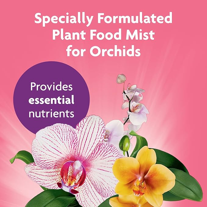 Miracle-Gro Ready to Use Orchid Plant Food Mist, Feeds All Types of Indoor Orchid Plants, 8 oz.
