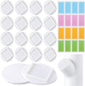 EBaokuup 24 Pcs Hydroponics yPod Caps with Colored Lables, Grow Cubes Cap Compatible with yPod, Plant Grow Pods Cover for Garden Hydroponics Growing System
