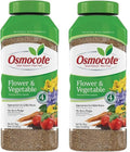Osmocote 4 Month 14-14-14 Slow Release Vegetable & Flower Plant Food Fertilizer, 2 Lbs. - Pack of (2)