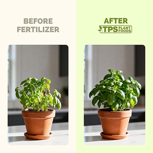 Herb Plant Food for All Edible Herbs, Leafy Greens and Veggies, Liquid Houseplant Fertilizer 8 oz (250mL)