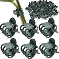 AccEncyc 100 Pcs Plant Clips Orchid Clips Plants Orchid Support Clips Flower Vine Clips for Supporting Stems Vines Stalks Climbing Plant Grow Upright