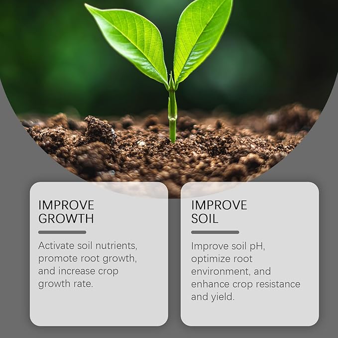 Soil Activator for Plants,Soil Pro Activator,Soilactivator for Fruit Trees-Enhance Growth for Vegetables & All Plants,Garden,Indoor & Outdoor (3pcs)