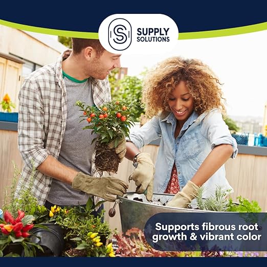 Supply Solutions Ammonium Sulfate Fertilizer 21-0-0 +24% Sulfur for Deep Green Plants - Soil Acidifier for Flowers, Trees, Lawn, Acid Loving - Sulfur for Plants Hydrangea Fertilizer (5 Pounds)