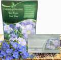 Outsidepride Blue Flax Seeds - 5000 Pcs Perennial Flower Seeds for Planting, Self-Seeding, Drought-Tolerant w/Compact Growth, Ideal for Small Gardens, Meadows, Borders, or Mass Plantings