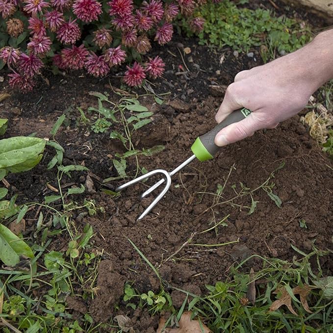 AMES 24453009 2-pc. Ergo Gel Grip Garden Tool Set with Hand Trowel & Cultivator