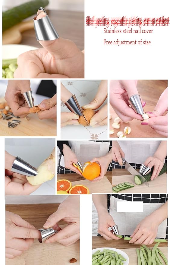 34Pcs Silicone Gardening Thumb Knife Pruner Anti-Cut Finger Cover Tool with Case Pruner Knife-Plants Fruit Vegetable Potted Kitchen Pickers Plant Picking Trim Harvesting Cutter Separator Garden