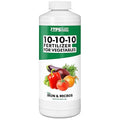 10-10-10 Fertilizer for Vegetables – Liquid Plant Food with Iron & Micronutrients for Balanced Nutrition, Strong Roots & Healthy Harvests, 32 oz