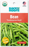 Back to The Roots 100% Organic Seed Packet - Bean 'Tendergreen' 8.4g