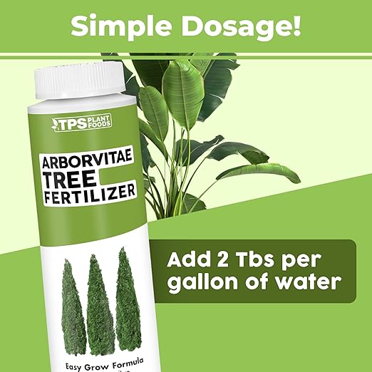 Arborvitae Tree Fertilizer – Liquid Plant Food for Fuller Green Foliage, Faster Growth & Stronger Root Development, 8 oz