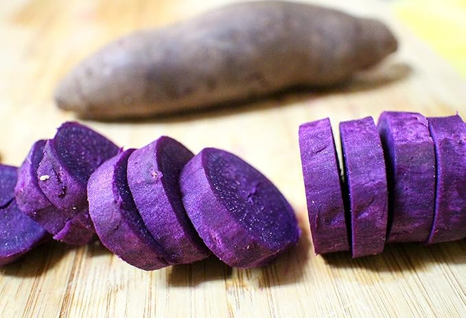 Purple Japanese Sweet Potato Slips for Planting - Grow Your Own Purple Sweet Potatos (10 Plant Slips)