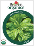 Burpee Organic Genovese Basil Seeds - Certified Organic Pesto Herb
