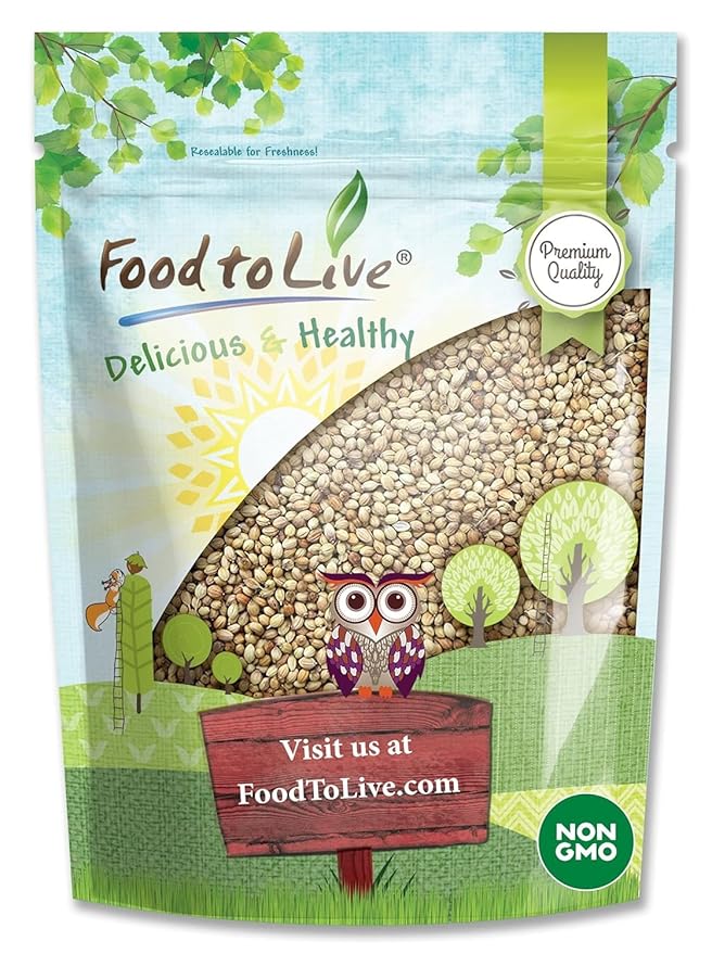 Food to Live - Whole Coriander Seeds, 1 Pound Non-GMO Verified, Dried Cilantro Seeds, Vegan, Kosher, Bulk. Rich in Antioxidants. Perfect for Spice Blends, Homemade Pickles.