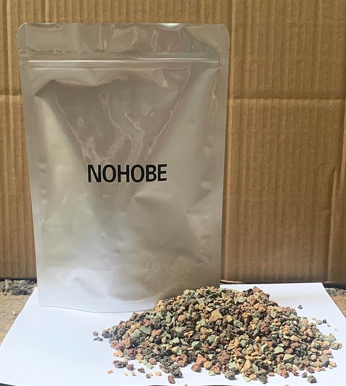 2.5lb Premium Horticultural Gritty Mix Lava Rock Pebbles Maifanitum Potting Soil Amendment -Perfect for Succulents, Cactus, Bonsai, Terrariums, and Fairy Gardening
