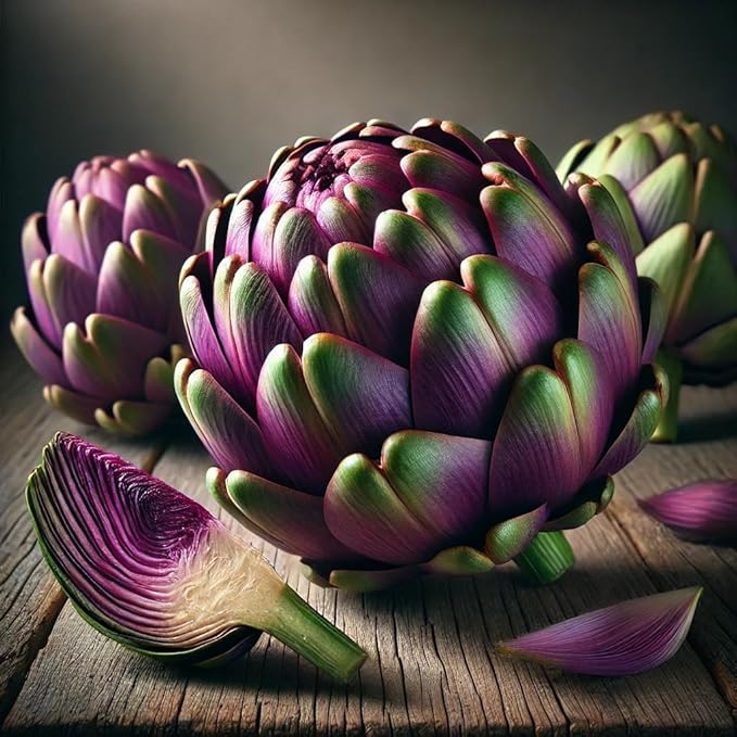 Purple Artichoke Seeds – Heirloom Globe Artichoke (Cynara Scolymus) | Nutritious & Flavorful | Perennial Vegetable