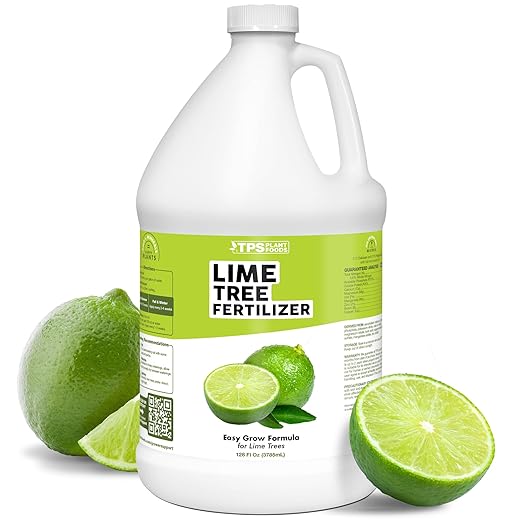 Lime Tree Fertilizer – Liquid Plant Food for More Fruit, Better Flowering & Stronger Root Development, 1 Gallon