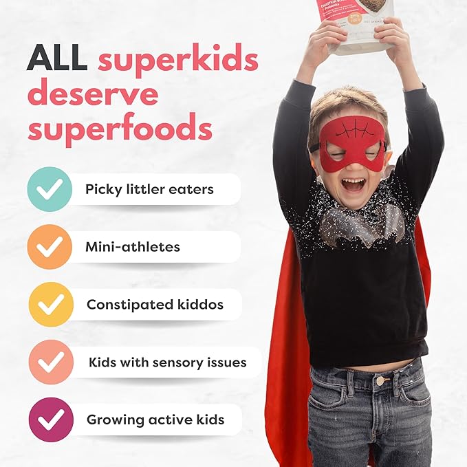 Tiny Sprouts Organic Milled Flaxseeds, Chia Seeds & Hemp Hearts + Probiotics + Vitamin D3 | Superfood Nutrition Booster Trio for Brain, Gut & Body Health for Picky Kids | Omega-3, Protein, Fiber, Iron, Calcium, Zinc | Gluten-Free, Plant-Based Superseed...