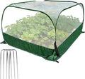 40" x 40" x 20" Pop Up Garden Mesh Plant Cover, Foldable Plant Protector Mesh Plant Enclosure, Outdoor Garden Netting Plant Cover Bird and Pest Protection Guard for Vegetables Fruits Flowers Seedlings