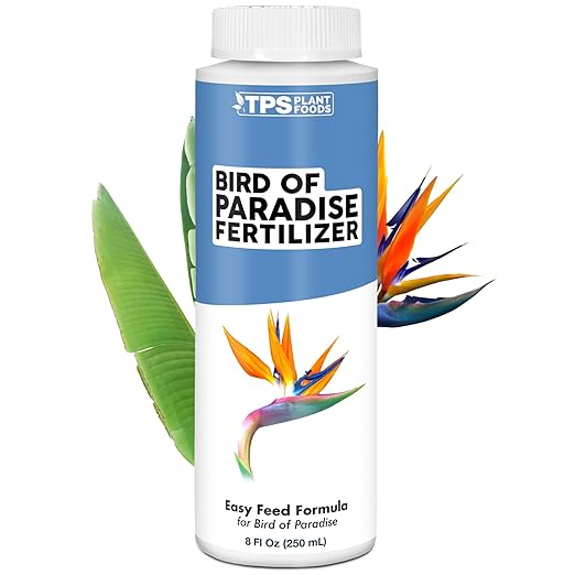 Bird of Paradise Fertilizer – Liquid Plant Food for Bigger Tropical Leaves, Stronger Roots & Healthy Upright Growth, 8 oz