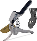 Bypass Pruning Shears Heavy Duty - Best Pruners for Gardening Gifts for Women and Men - Gardening Hand Tools, Garden Shears Clippers Scissors, Professional Pruners with Japanese Steel since 1988
