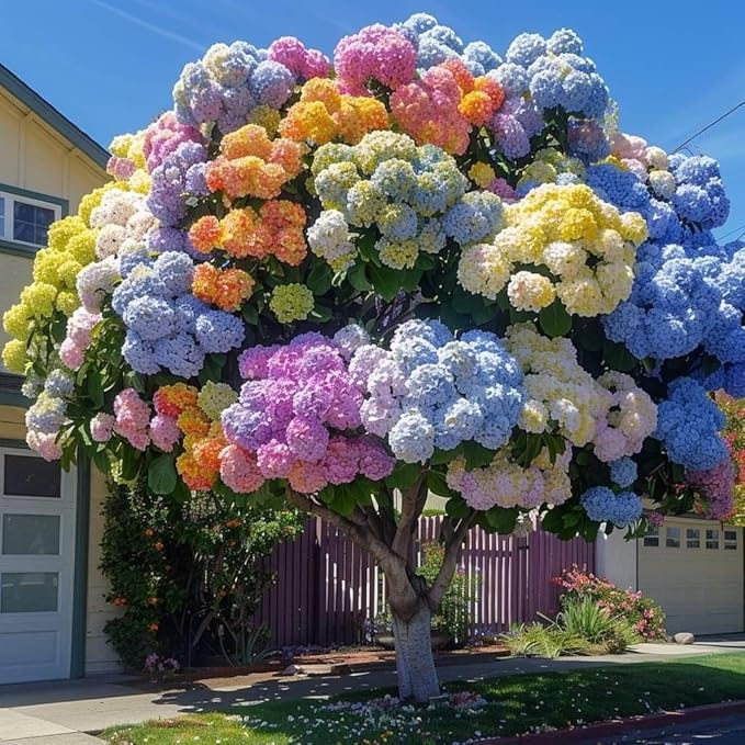 65+ Perennial Mixed Hydrangea Seeds Flower Plant for Home Gardens Outdoor