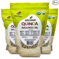 McCabe Organic Multicolor Quinoa - Multicolor Quinoa Organic | Rich with Fiber & Minerals | USDA and CCOF Certified | Packed in USA | 2Lbs (Pack of 3)