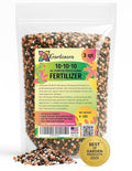 𝐁𝐄𝐒𝐓𝐒𝐄𝐋𝐋𝐄𝐑 10-10-10 Plant Fertilizer Slow Release | 10 10 10 All Purpose Fertilizer for Fruit Trees, Evergreens, Vegetables, Arborvitae, Fig Trees, Shrubs, Pines, Oaks, Flowers [3 Quarts]