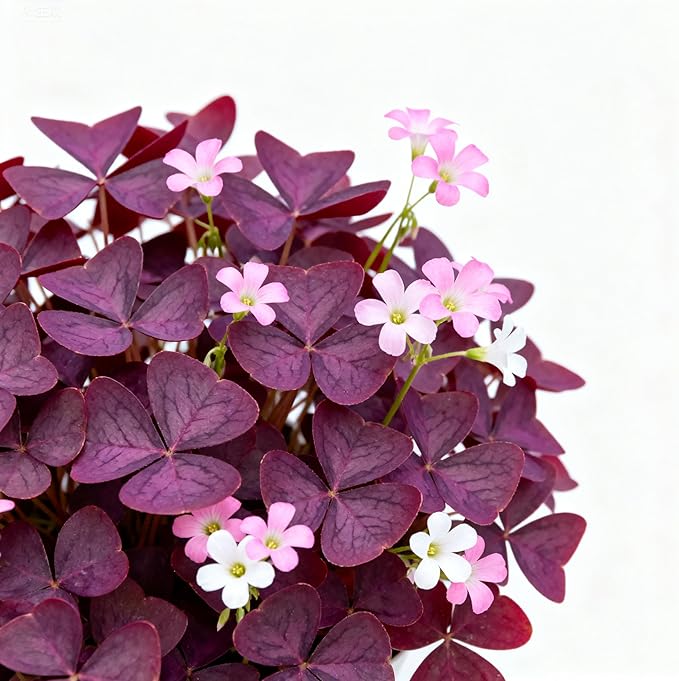 10 Purple Shamrock Bulbs 10g Luck Oxalis Bulbs to Plant, Indoors Outside The Novice Gardener's Choice